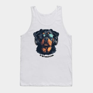 Cool Dogs - Sounds and Shade - Rottweiler Tank Top